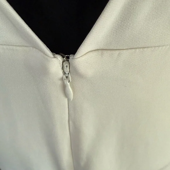 Reiss Ivory Sleeveless Midi Dress - Picture 6 of 6